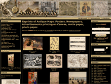 Tablet Screenshot of antikterkep.hu